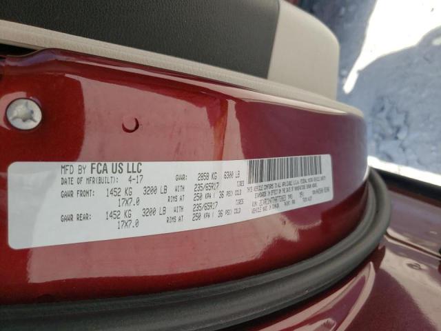 Photo 10 from auction – 2017 CHRYSLER PACIFICA E with VIN 2C4RC1N77HR772023