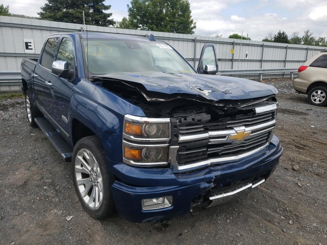 CHEVROLET SILVERADO 2015 with VIN 3GCUKTEC2FG531589 - Photo from auction
