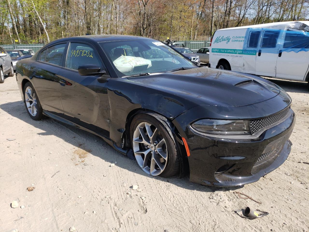 DODGE CHARGER 2022 with VIN 2C3CDXHG1NH129187 - Photo from auction