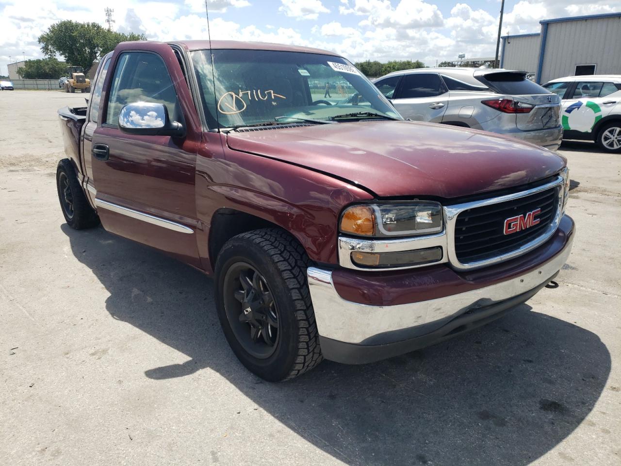 GMC NEW SIERRA 2002 with VIN 1GTEC19W12Z300445 - Photo from auction