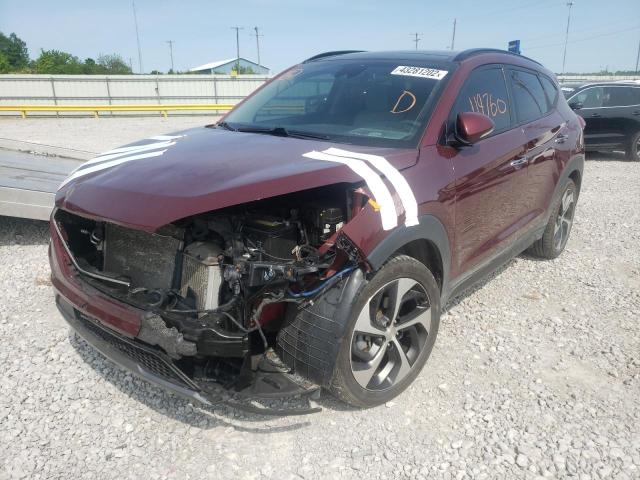 Photo 2 from auction – 2016 HYUNDAI TUCSON LIM with VIN KM8J3CA26GU096681