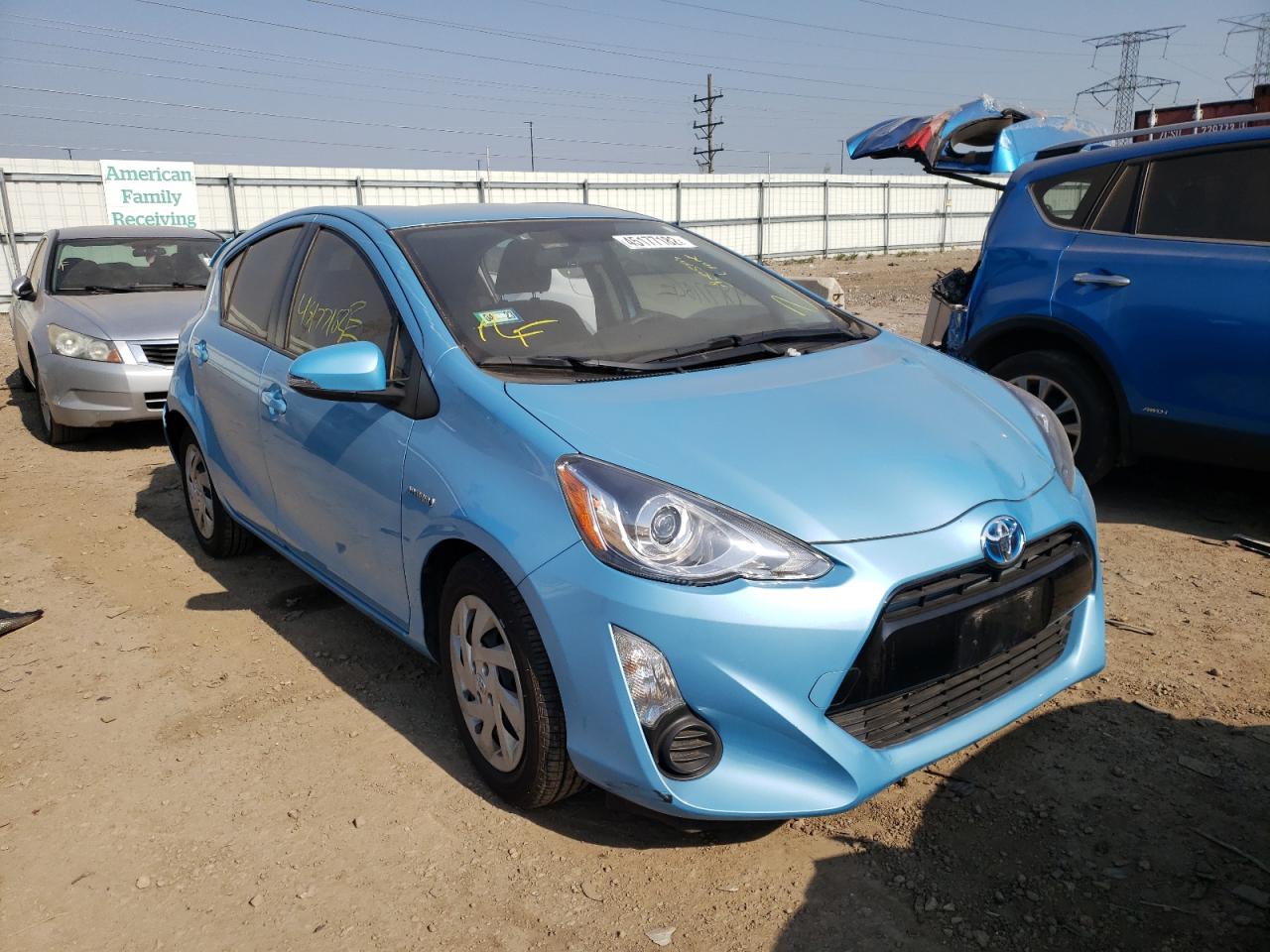 Photo 1 from auction – 2015 TOYOTA PRIUS C with VIN JTDKDTB31F1107728