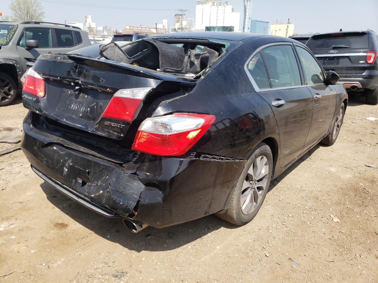 Photo 4 from auction – 2014 HONDA ACCORD SPO with VIN 1HGCR2F50EA047422