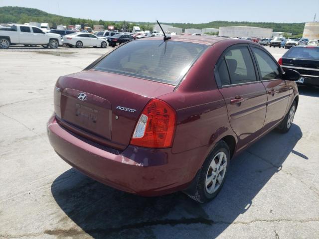 Photo 4 from auction – 2009 HYUNDAI ACCENT GLS with VIN KMHCN46C19U297319