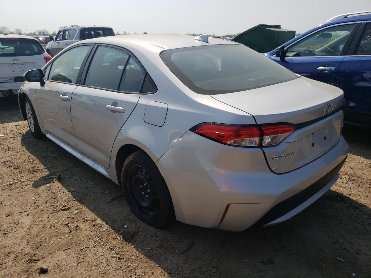 Photo 3 from auction – 2021 TOYOTA COROLLA LE with VIN 5YFEPMAE5MP233449