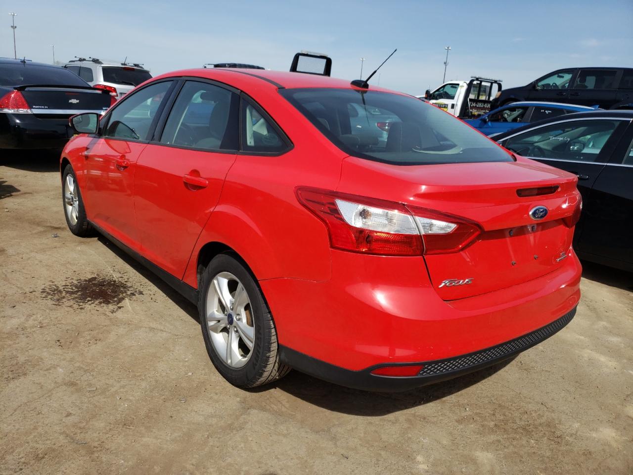 Photo 3 from auction – 2013 FORD FOCUS SE with VIN 1FADP3F27DL324371