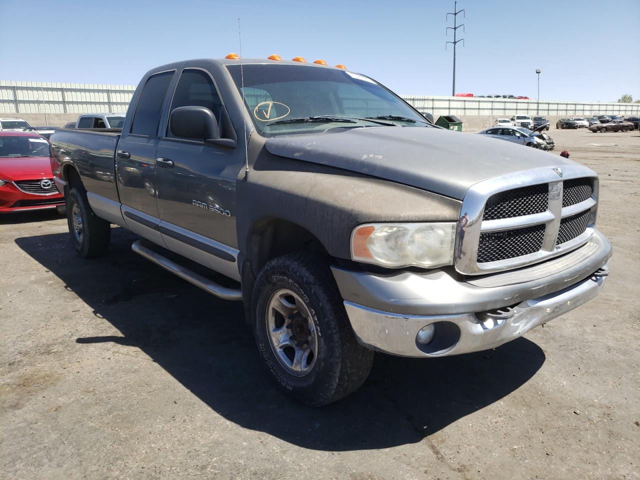 DODGE RAM 3500 S 2005 with VIN 3D7LS38C05G713934 - Photo from auction