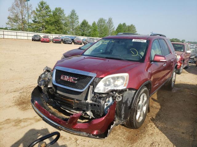 Photo 2 from auction – 2008 GMC ACADIA SLT with VIN 1GKEV33788J237671