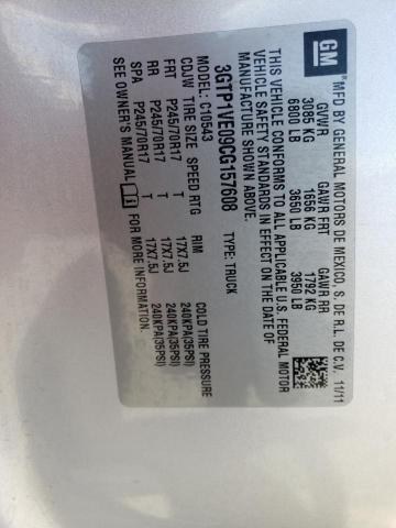 Photo 10 from auction – 2012 GMC SIERRA C15 with VIN 3GTP1VE09CG157608