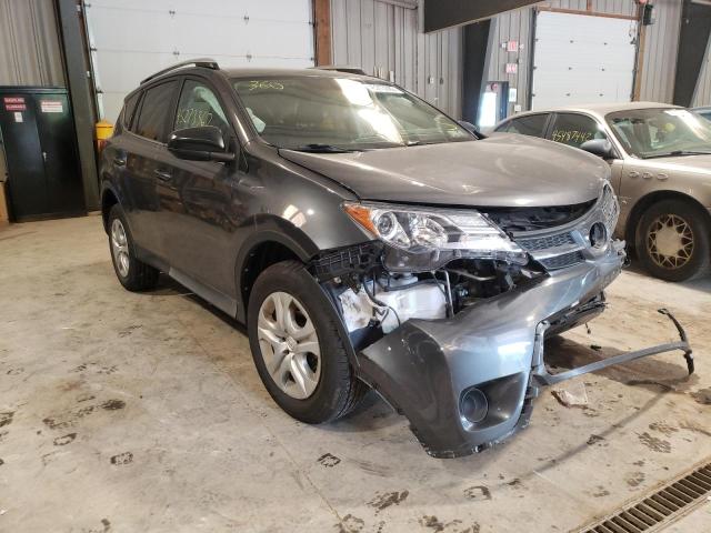 TOYOTA RAV4 LE 2015 with VIN 2T3BFREV6FW270838 - Photo from auction