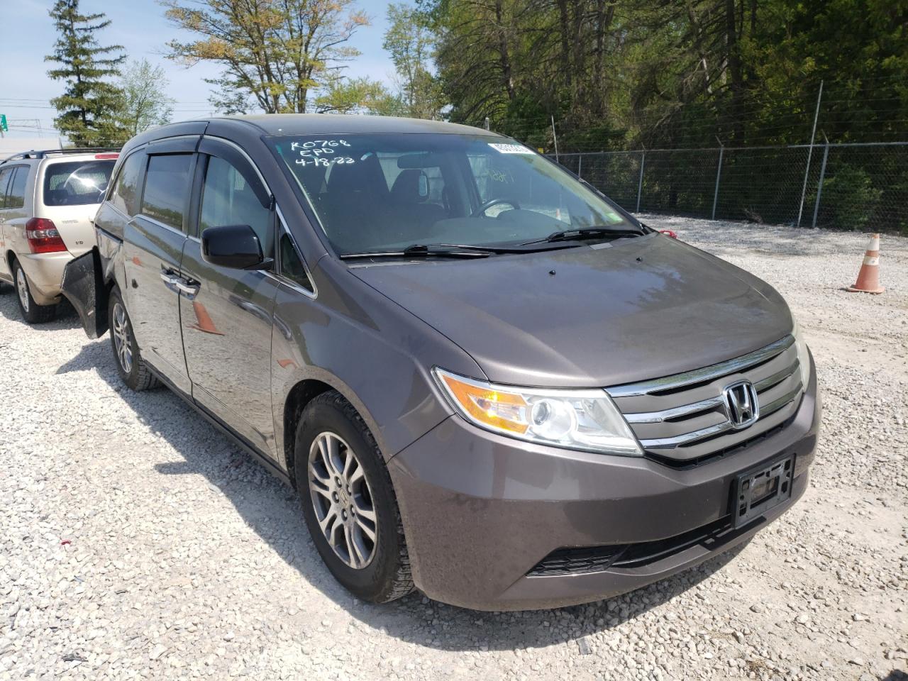 HONDA ODYSSEY EX 2011 with VIN 5FNRL5H45BB079690 - Photo from auction
