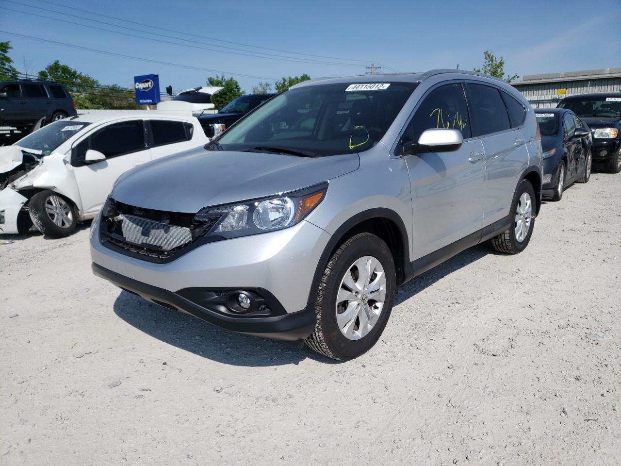 Photo 2 from auction – 2014 HONDA CR-V EXL with VIN 2HKRM4H70EH712796