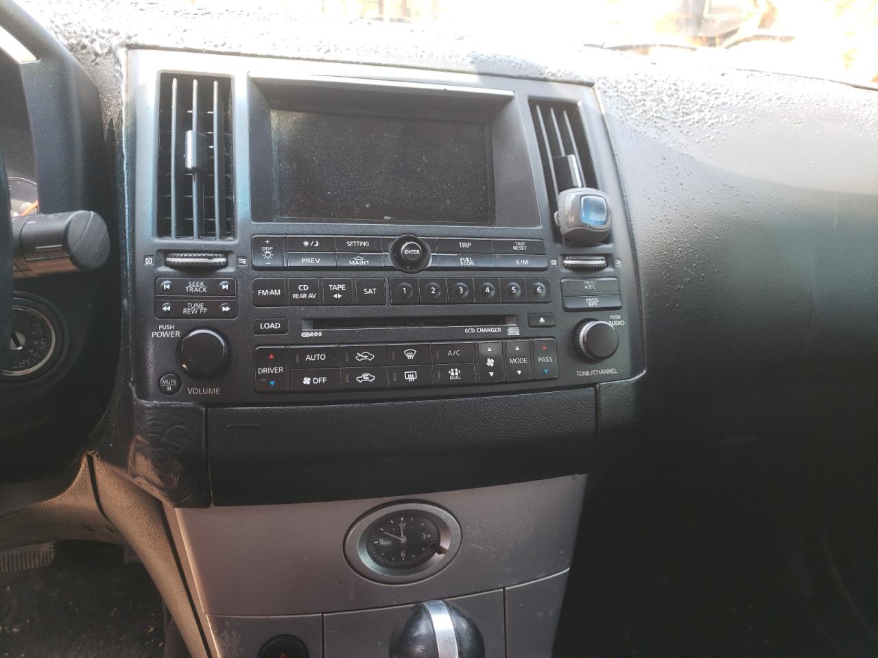 Photo 9 from auction – 2005 INFINITI FX35 with VIN JNRAS08W35X218679
