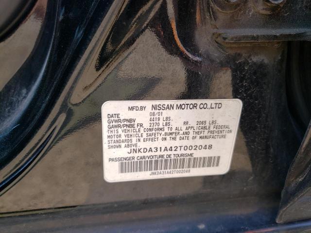 Photo 10 from auction – 2002 INFINITI I35 with VIN JNKDA31A42T002048