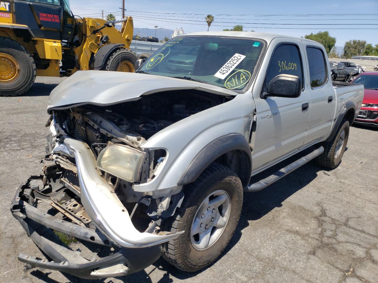 Photo 2 from auction – 2001 TOYOTA TACOMA DOU with VIN 5TEGN92N01Z748620