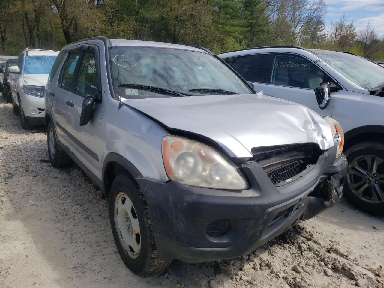 HONDA CRV 2005 with VIN SHSRD78535U344346 - Photo from auction