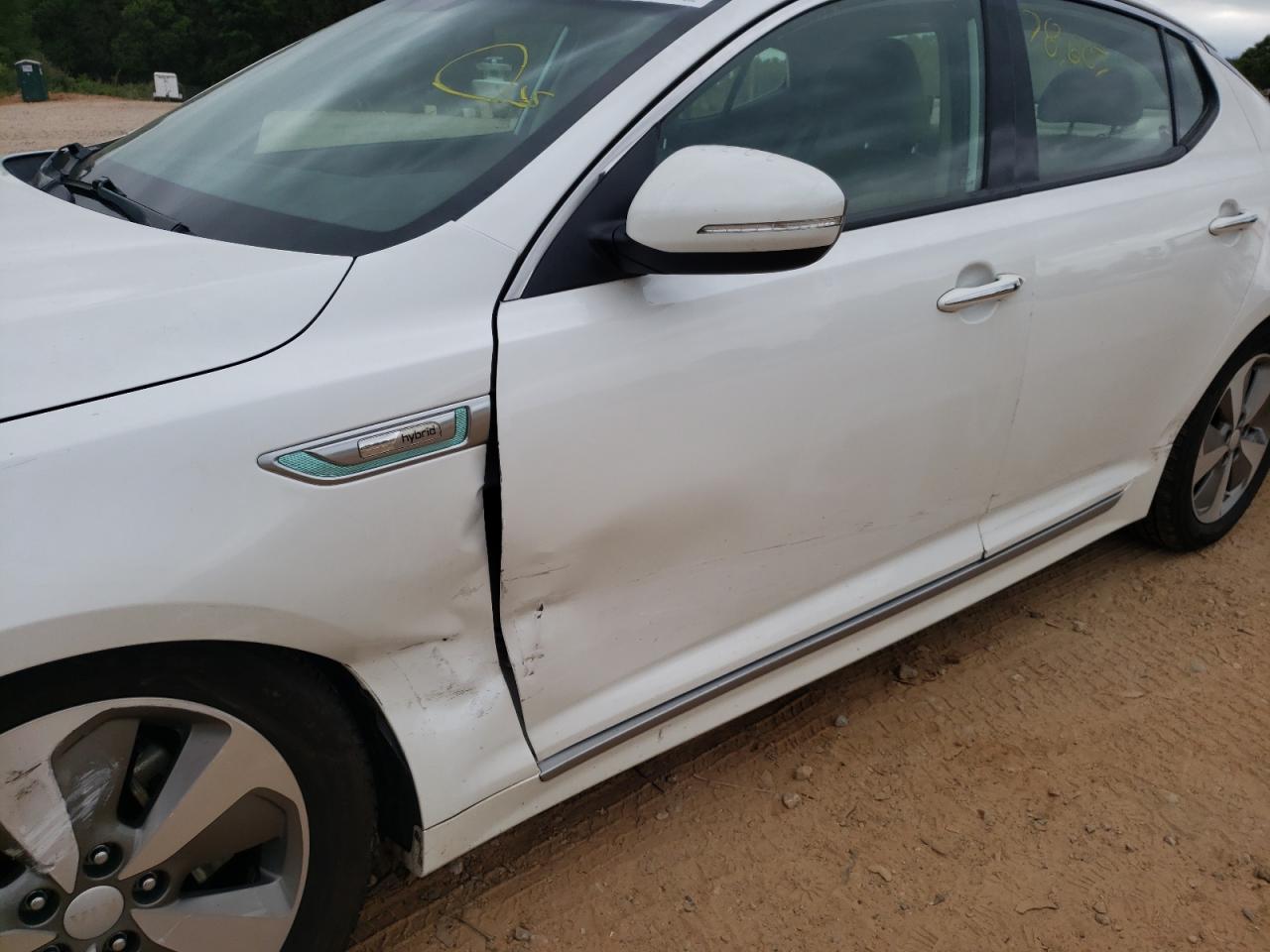 Photo 9 from auction – 2014 KIA OPTIMA HYB with VIN KNAGN4AD1E5071935