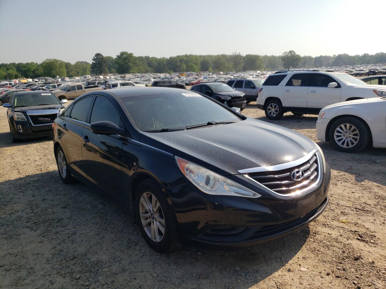 HYUNDAI SONATA GLS 2012 with VIN 5NPEB4AC2CH370843 - Photo from auction