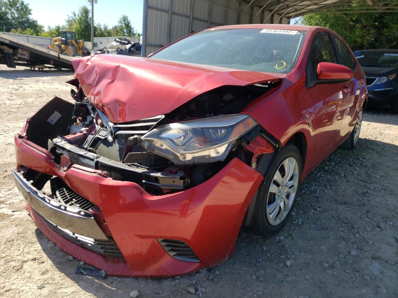 Photo 2 from auction – 2016 TOYOTA COROLLA L with VIN 2T1BURHE9GC600744