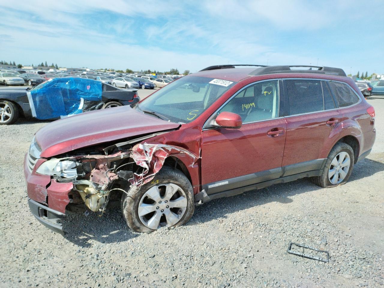 Снимка 9 от търг – 2011 SUBARU OUTBACK 2. с VIN 4S4BRBFC0B3438803