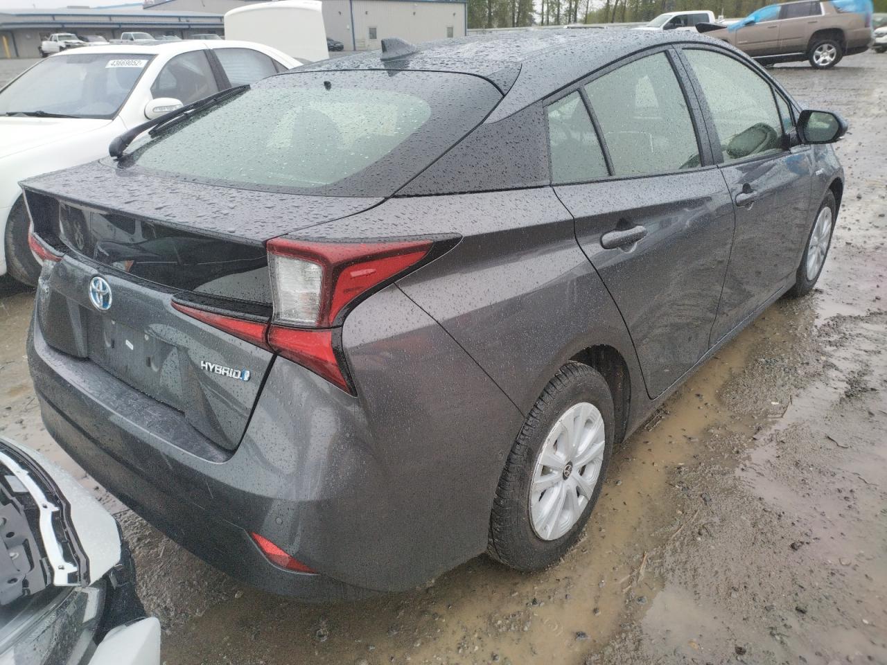 Photo 4 from auction – 2019 TOYOTA PRIUS with VIN JTDKARFU6K3073203