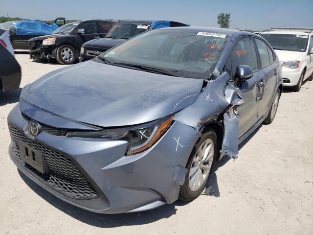 Photo 2 from auction – 2021 TOYOTA COROLLA LE with VIN 5YFHPMAE2MP163132