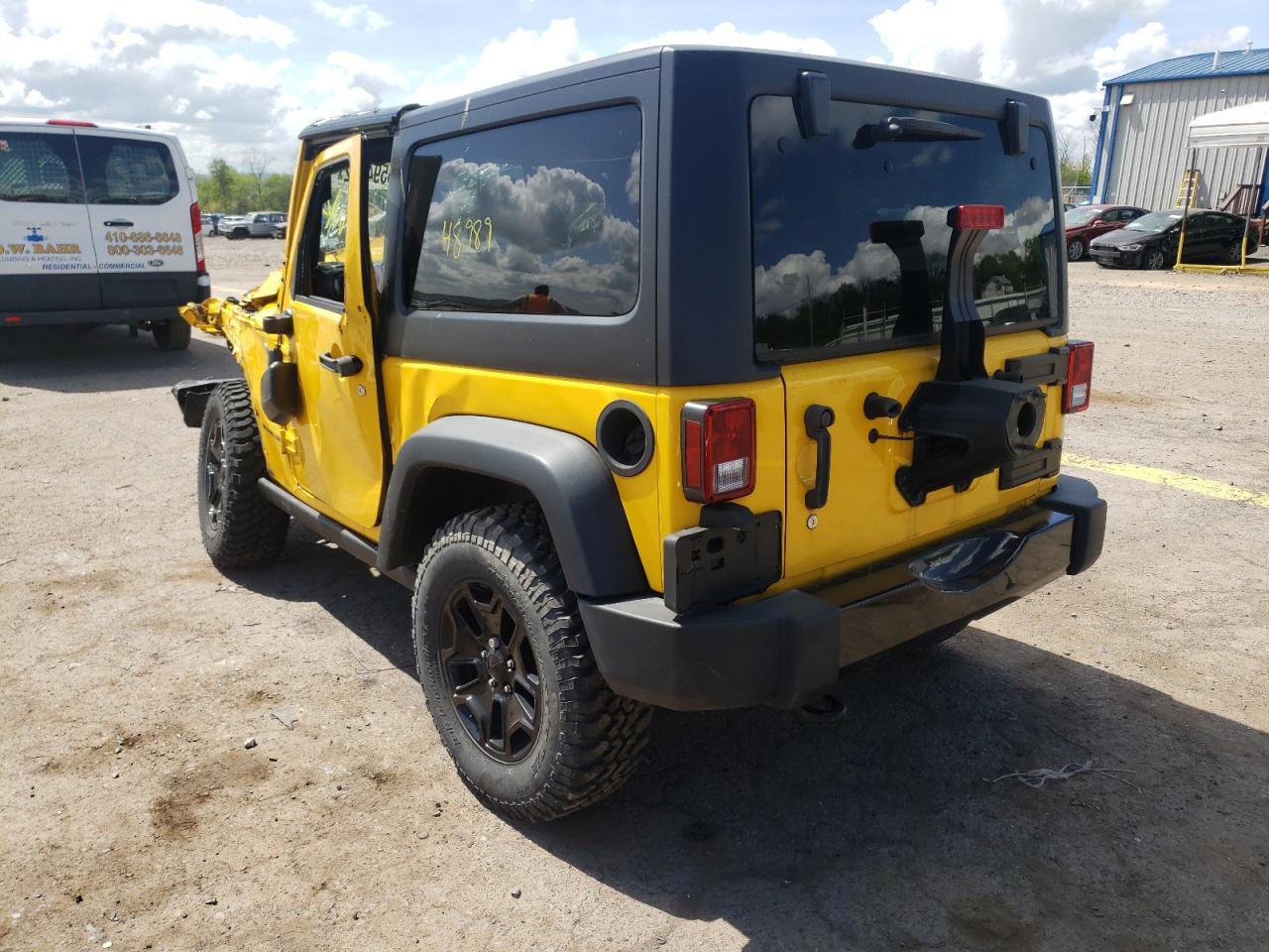 Photo 3 from auction – 2015 JEEP WRANGLER S with VIN 1C4AJWAG1FL706823