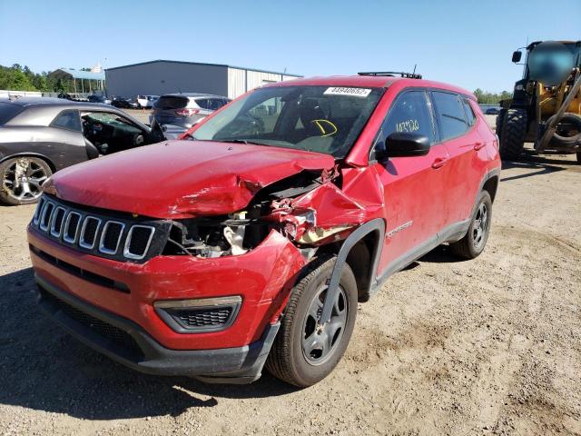Photo 2 from auction – 2018 JEEP COMPASS SP with VIN 3C4NJDAB6JT248915