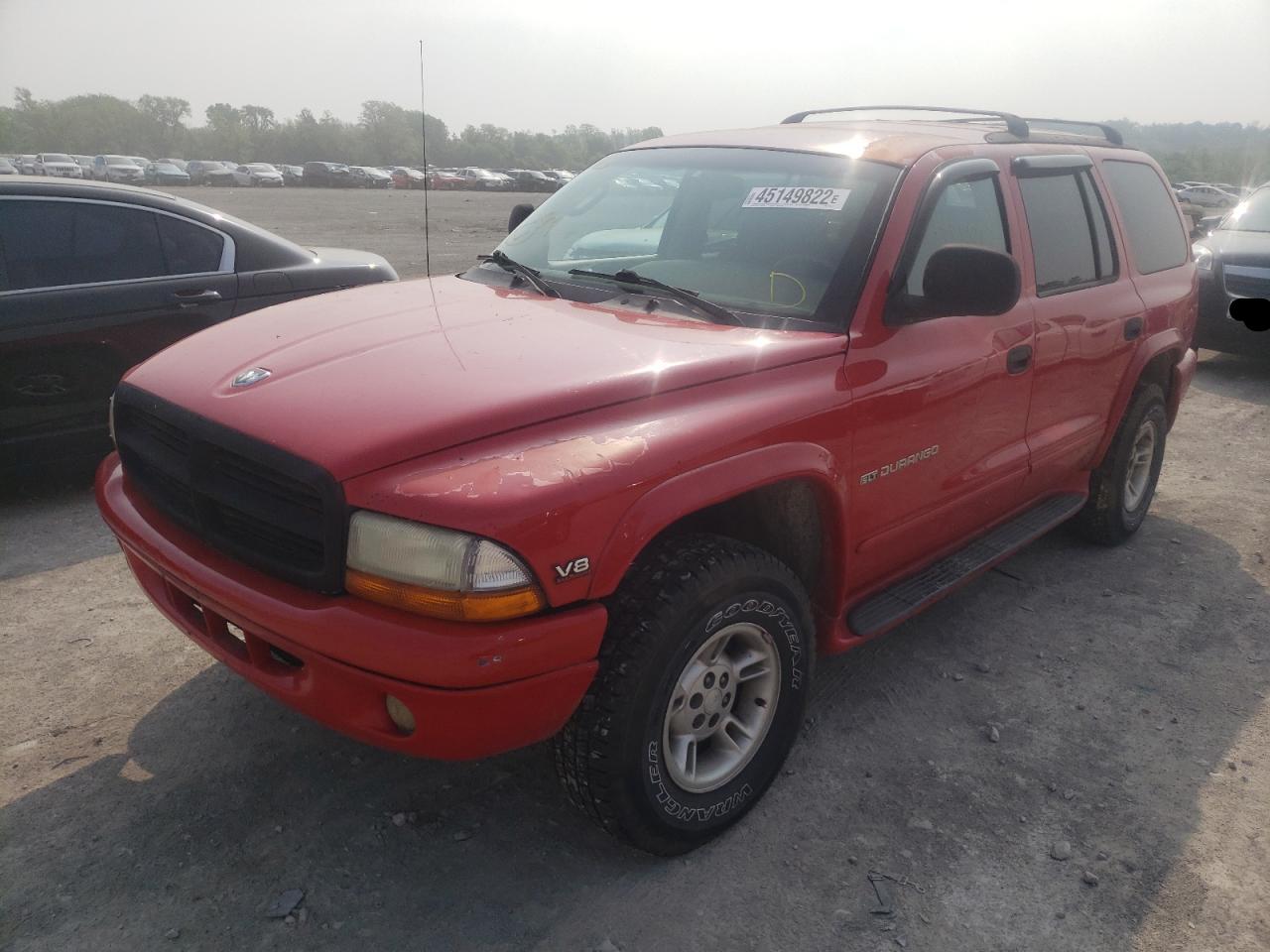 Photo 2 from auction – 2000 DODGE DURANGO with VIN 1B4HS28N0YF187772