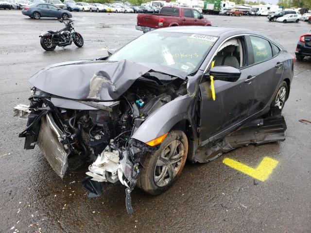 Photo 2 from auction – 2018 HONDA CIVIC LX with VIN 2HGFC2F58JH523314