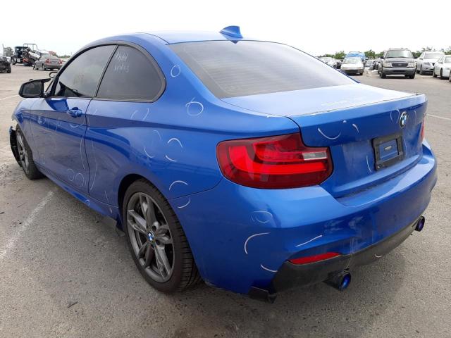 Photo 3 from auction – 2016 BMW M235I with VIN WBA1J7C57GV359969