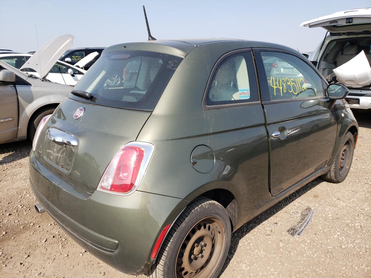 Photo 4 from auction – 2013 FIAT 500 POP with VIN 3C3CFFAR6DT742444