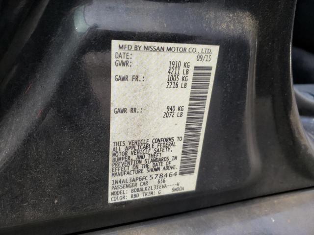 Photo 10 from auction – 2015 NISSAN ALTIMA 2.5 with VIN 1N4AL3AP6FC578464
