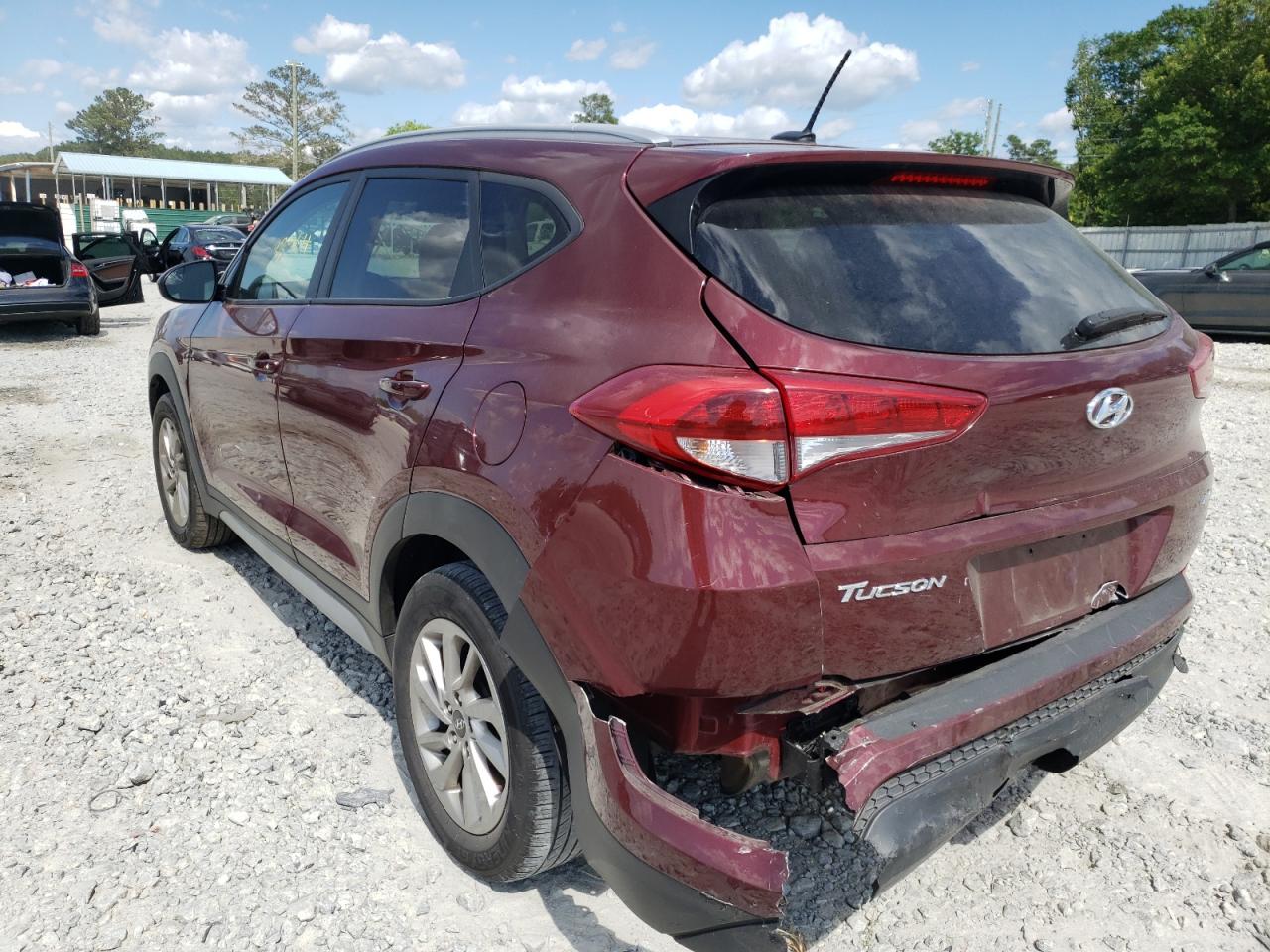 Photo 3 from auction – 2017 HYUNDAI TUCSON LIM with VIN KM8J3CA47HU437251