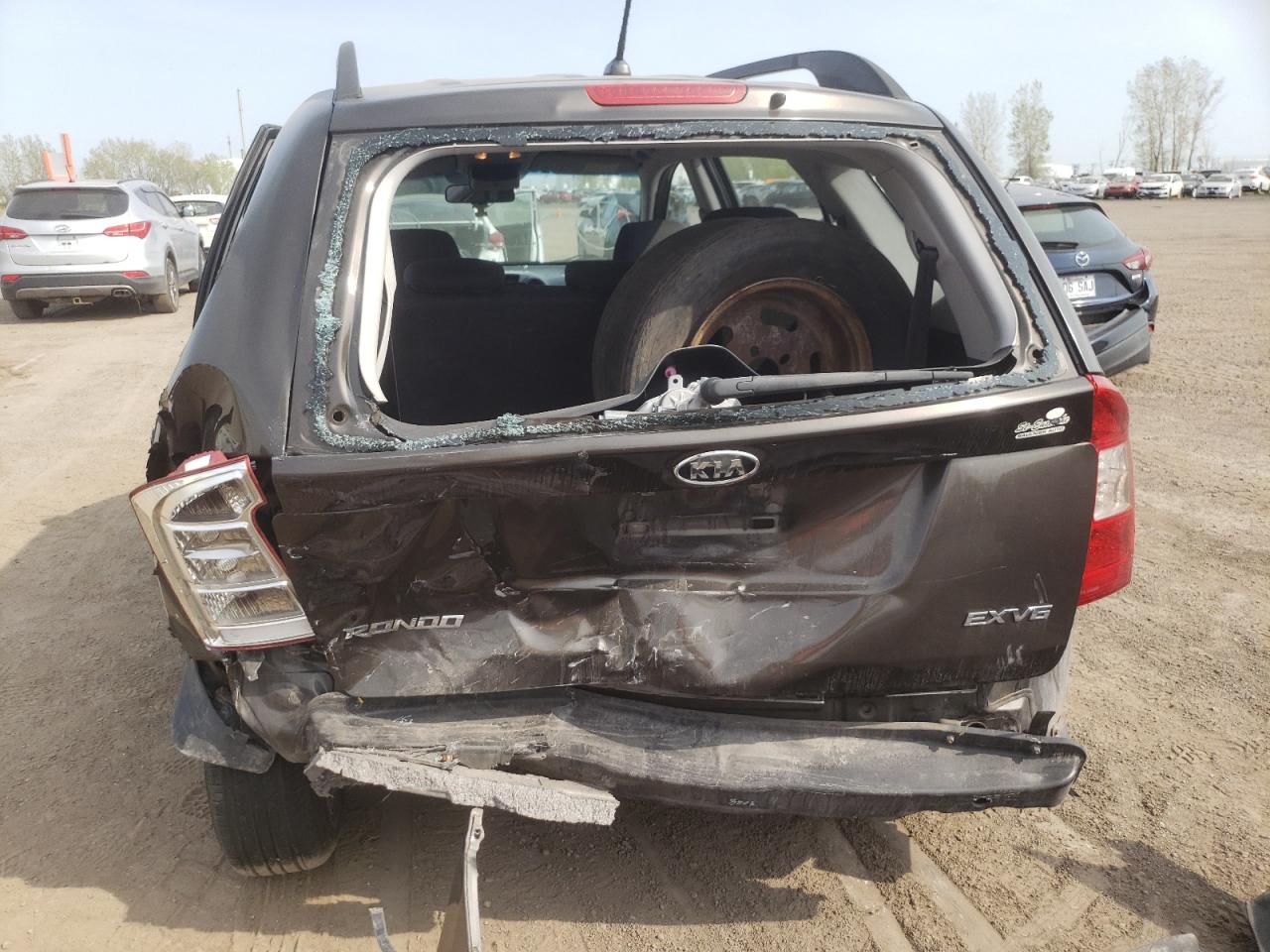 Photo 9 from auction – 2010 KIA RONDO EX with VIN KNAHH8C67A7326345