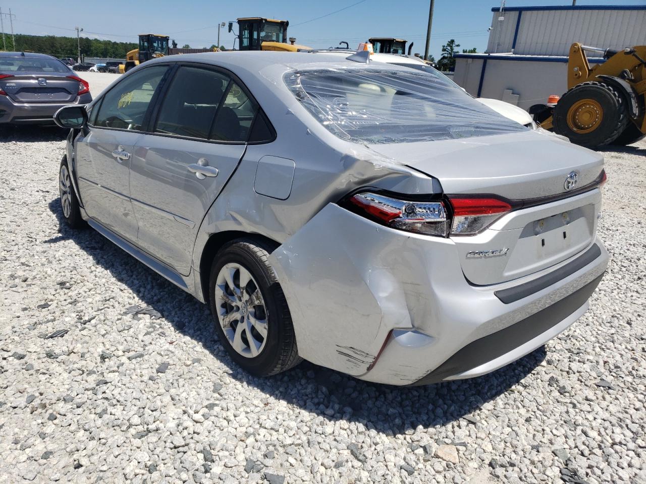 Photo 3 from auction – 2022 TOYOTA COROLLA LE with VIN JTDEPMAE4NJ191457