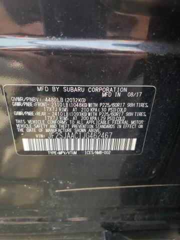 Photo 10 from auction – 2018 SUBARU FORESTER 2 with VIN JF2SJAAC1JG462467