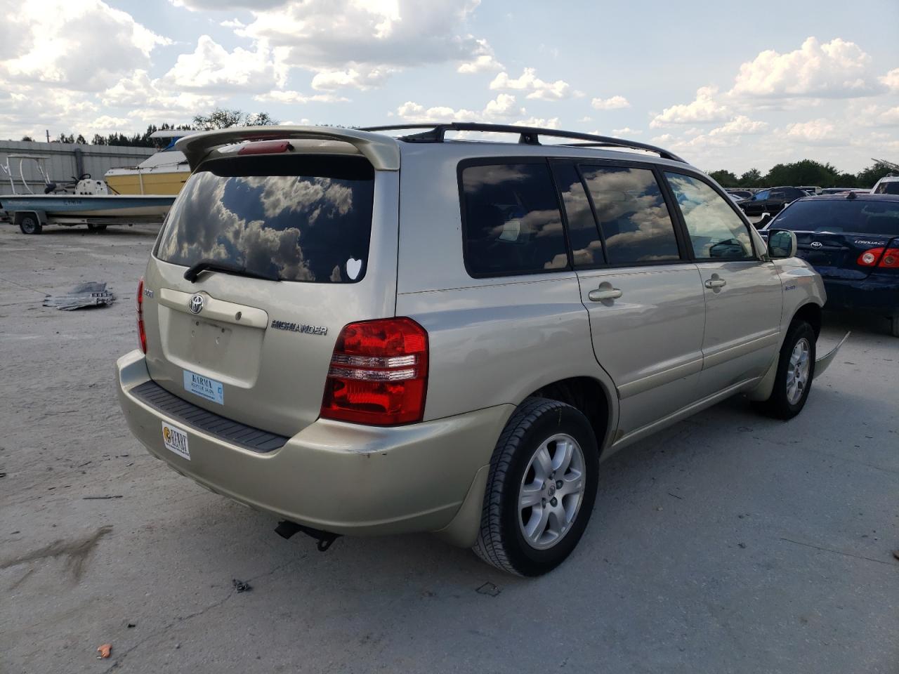Photo 4 from auction – 2002 TOYOTA HIGHLANDER with VIN JTEGF21AX20061094