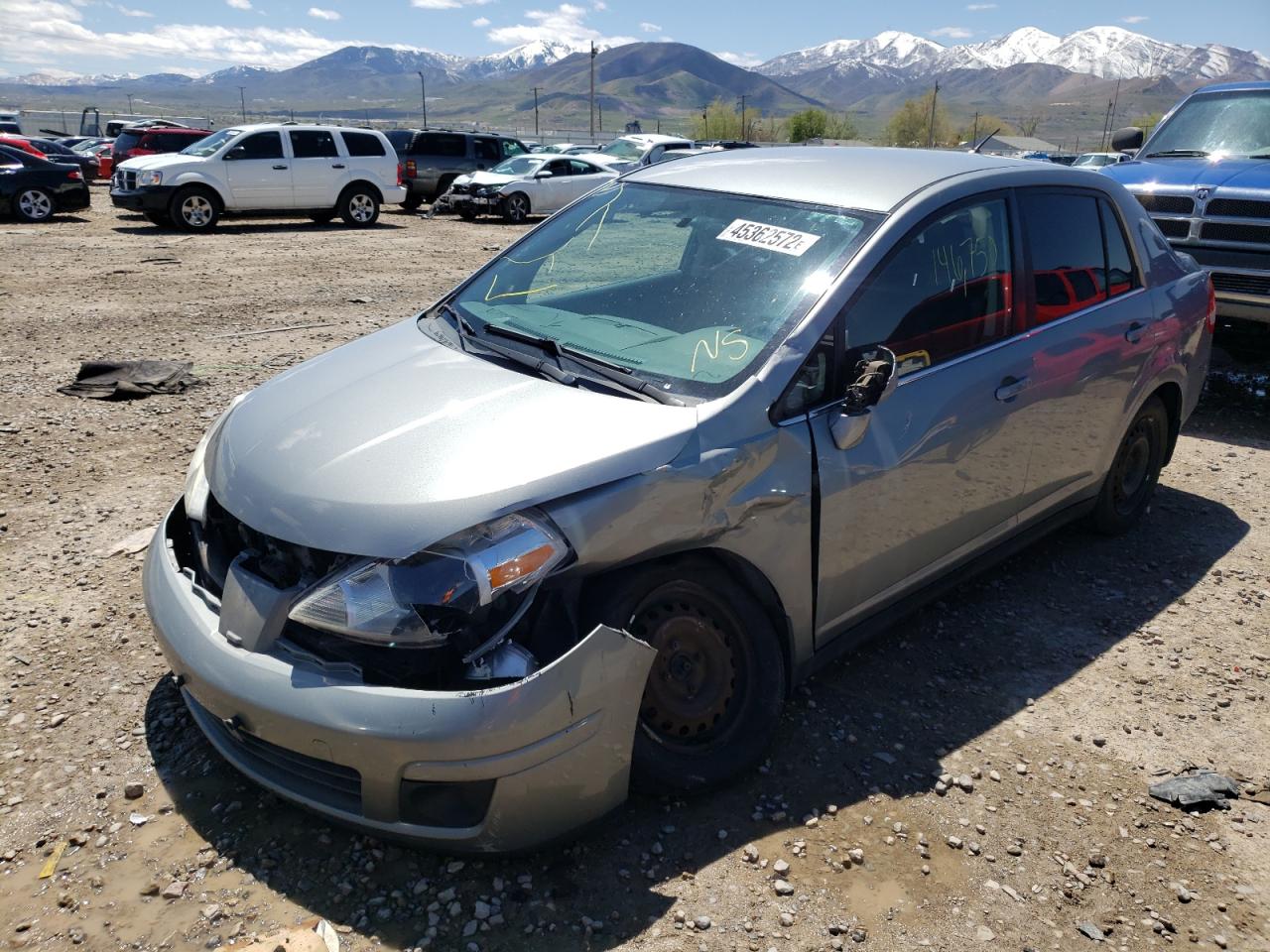 Photo 2 from auction – 2008 NISSAN VERSA S with VIN 3N1BC11E78L371416