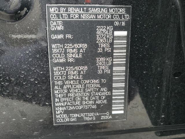 Photo 10 from auction – 2016 NISSAN ROGUE S with VIN KNMAT2MV0GP737746
