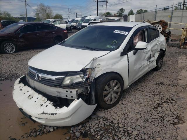 Photo 2 from auction – 2012 HONDA CIVIC with VIN 19XFB2F57CE321144