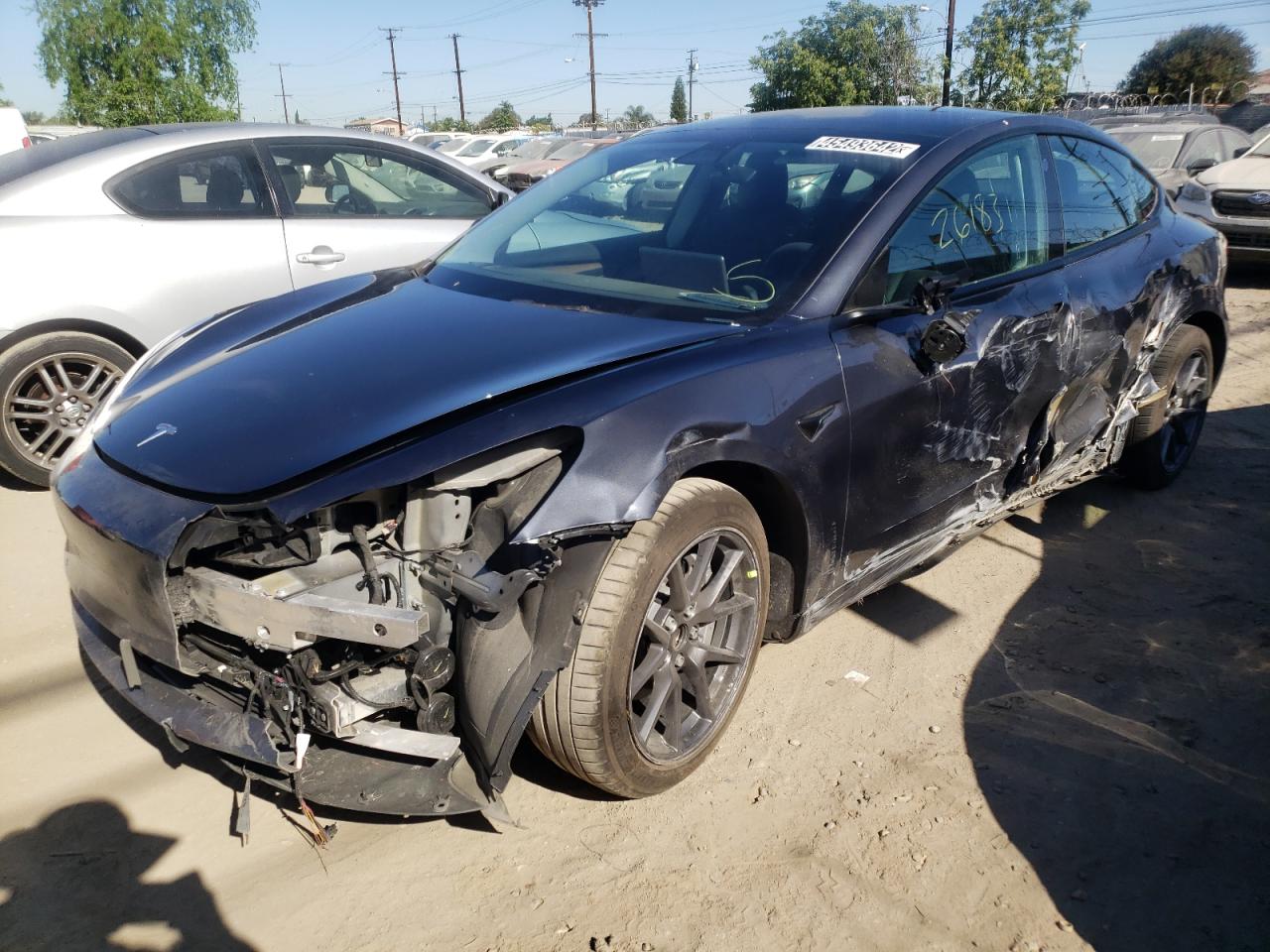 Photo 2 from auction – 2021 TESLA MODEL 3 with VIN 5YJ3E1EA2MF093228
