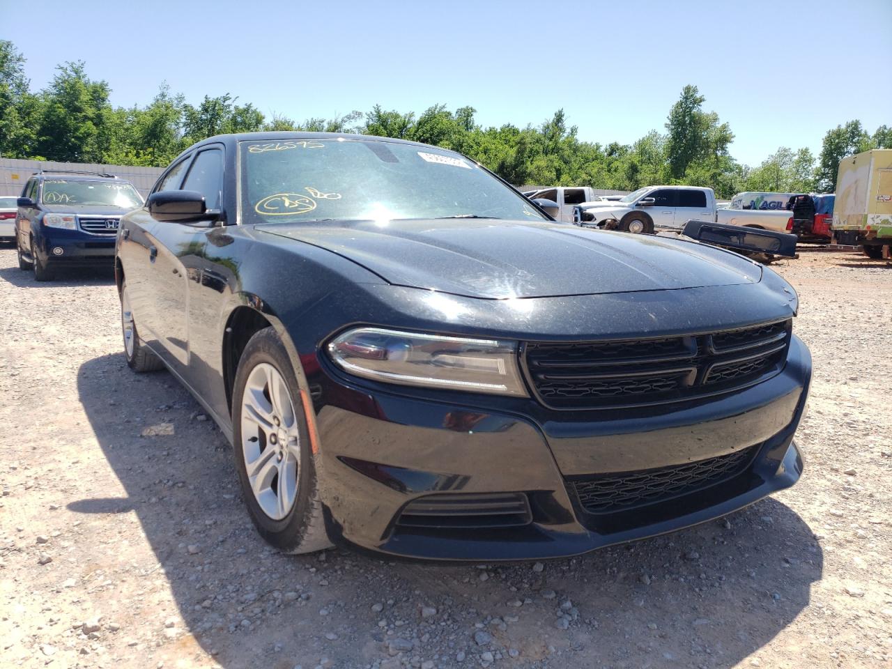 DODGE CHARGER SE 2015 with VIN 2C3CDXBG5FH826596 - Photo from auction