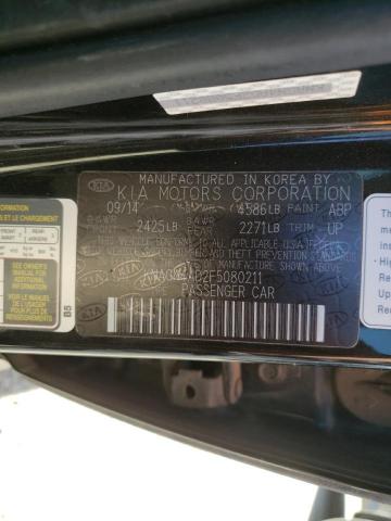 Photo 10 from auction – 2015 KIA OPTIMA HYB with VIN KNAGN4AD2F5080211