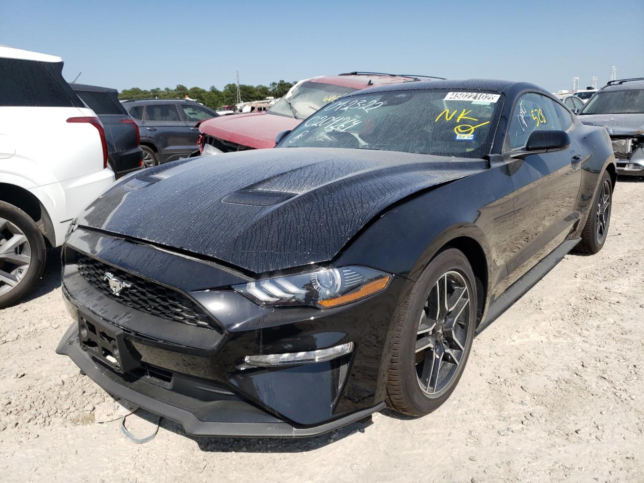Photo 2 from auction – 2022 FORD MUSTANG with VIN 1FA6P8TH3N5105248