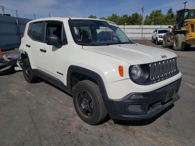 Photo 1 from auction – 2017 JEEP RENEGADE S with VIN ZACCJBAB0HPG34954