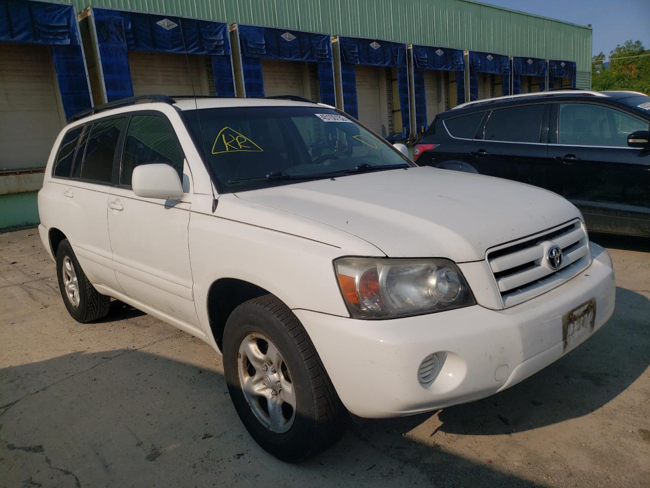 TOYOTA HIGHLANDER 2005 with VIN JTEGD21A750115753 - Photo from auction