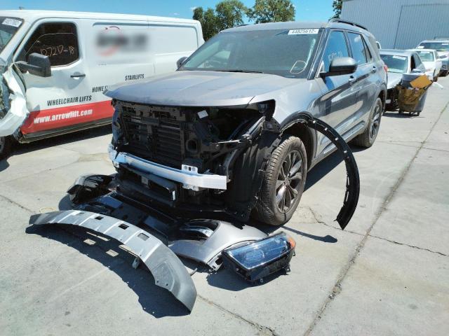 Photo 2 from auction – 2021 FORD EXPLORER X with VIN 1FMSK7DH2MGA33652