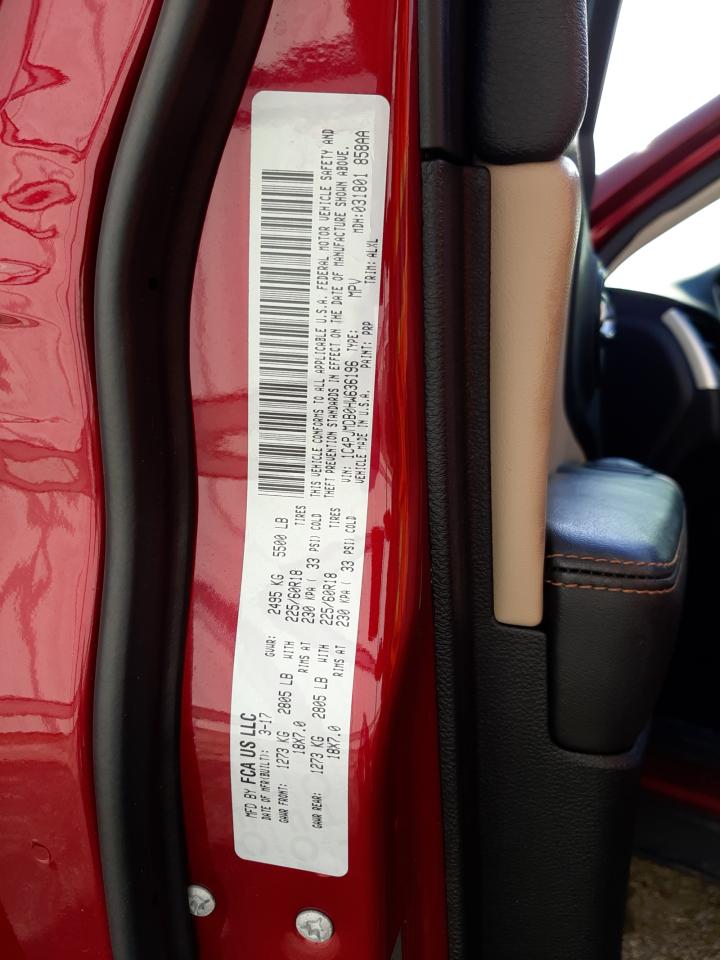Photo 10 from auction – 2017 JEEP CHEROKEE L with VIN 1C4PJMDB0HW636196