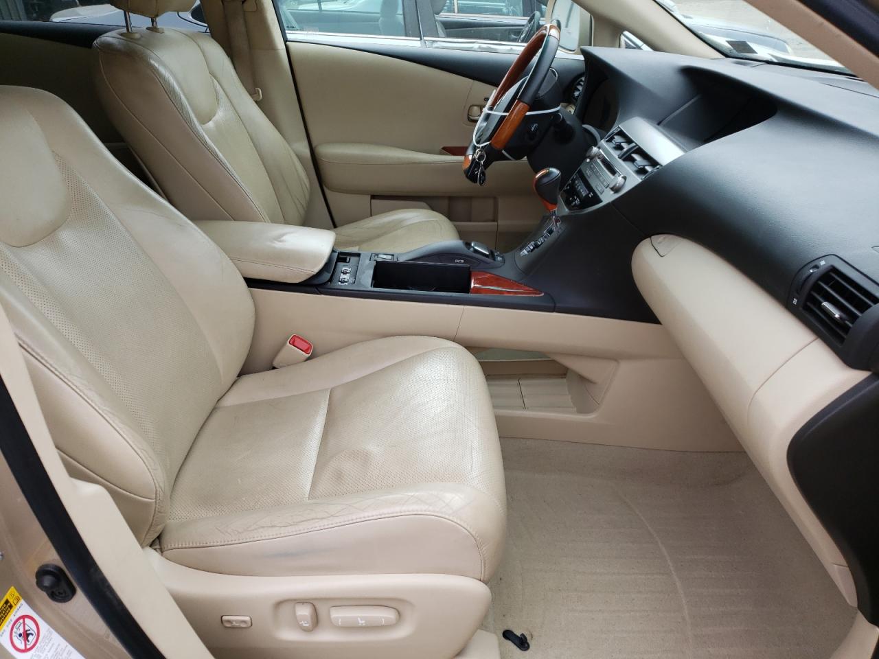 Photo 5 from auction – 2010 LEXUS RX 350 with VIN 2T2BK1BA1AC024762